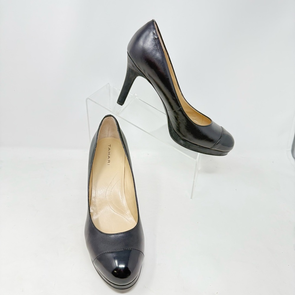 NWT Tahari Career Business Date Night Leather Pumps